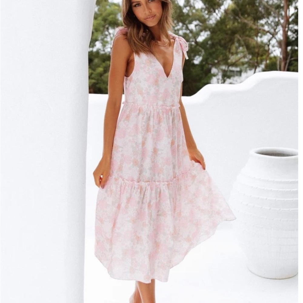 Petal and Pup Maternity Dress